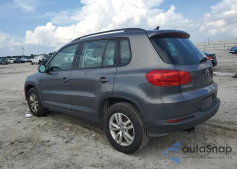 2015 Volkswagen Tiguan S из США, поврежденный, VIN WVGAV7AX4FW584382